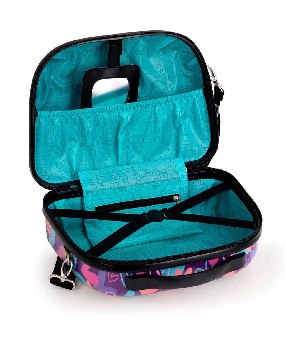 Necessaire Rígido Kokoro com Capacidade de 14l Roxo-4