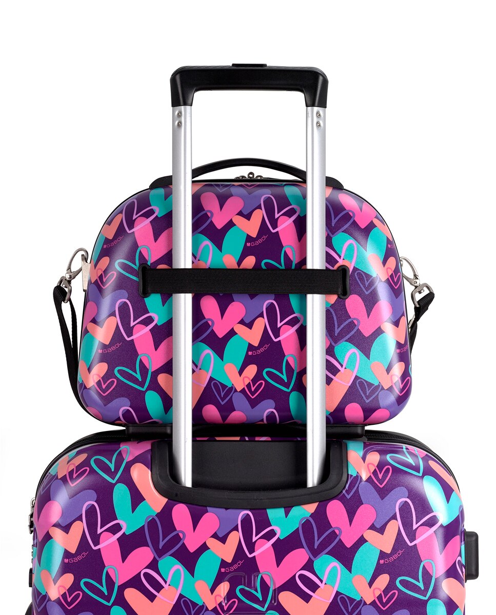 Necessaire Rígido Kokoro com Capacidade de 14l Roxo-5