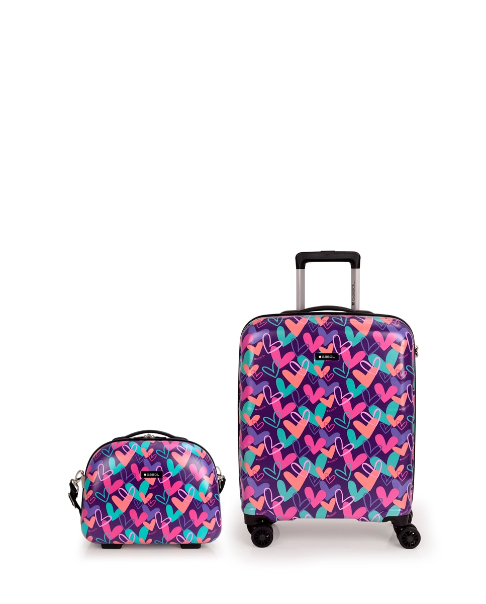 Imagem 0 de Conjunto de Mala de Cabine e Necessaire Kokoro com Capacidade de 52l