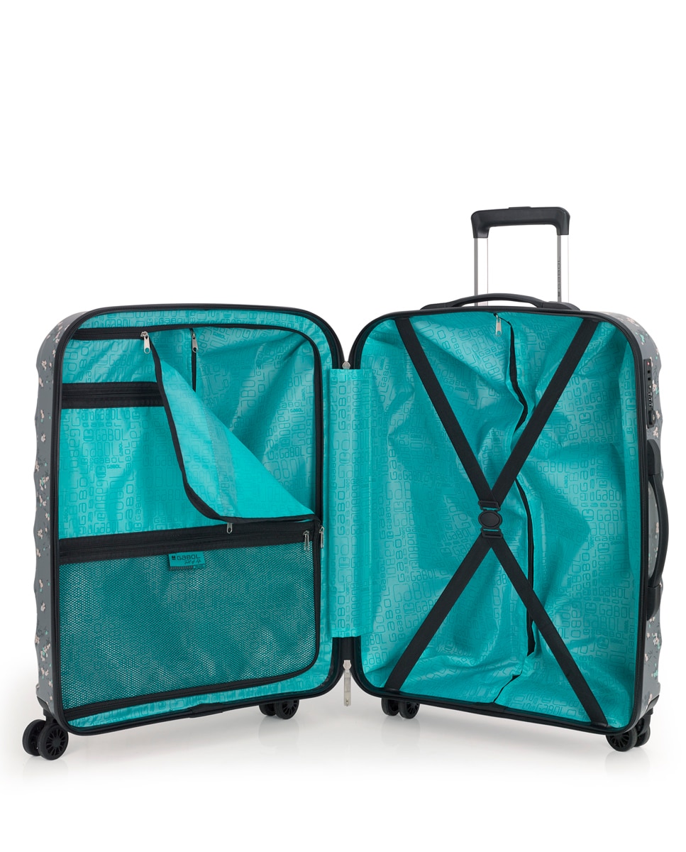 Mala Média Secret com Capacidade de 65l Cinzento-4