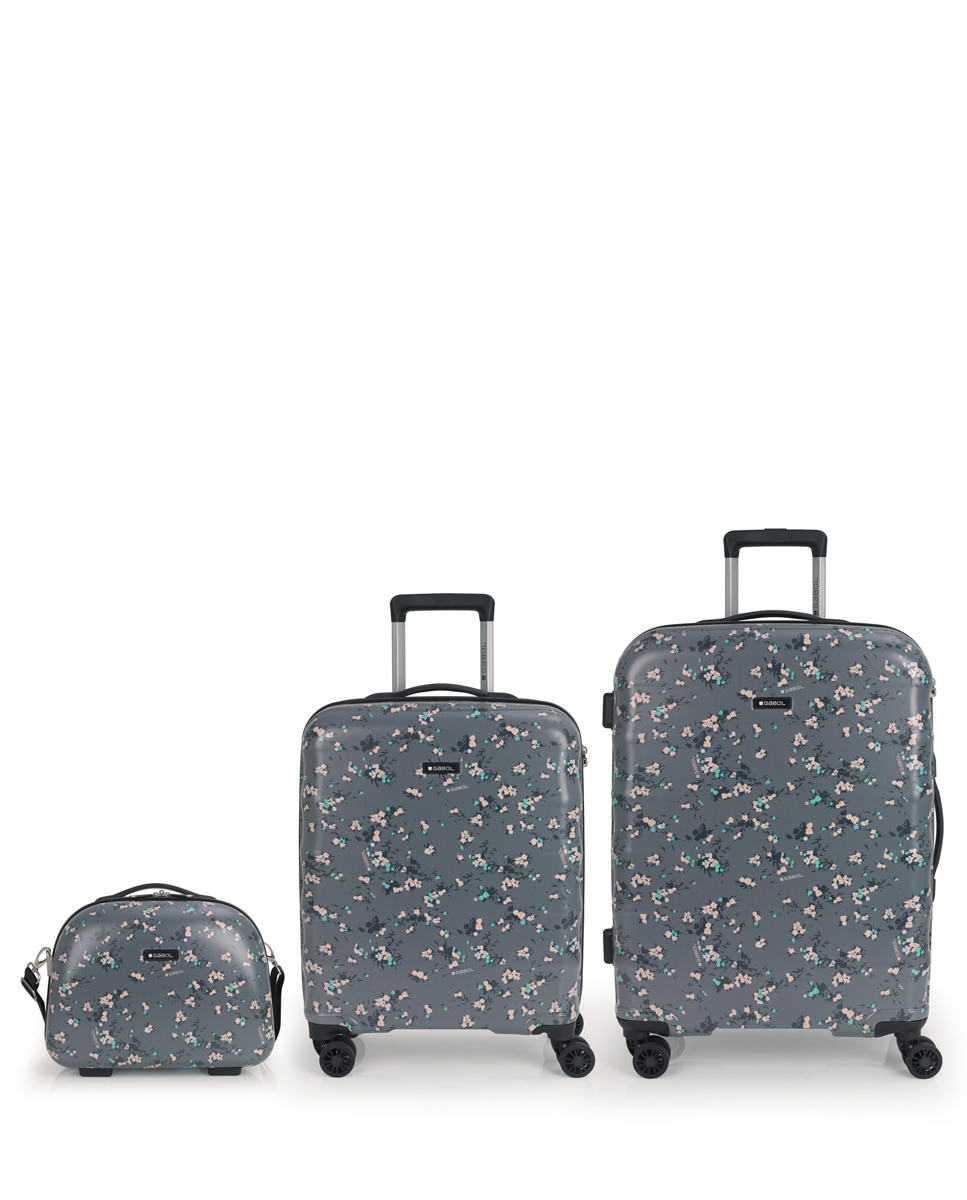 Imagem 0 de Conjunto de Malas (cabine, Média e Necessaire) Secret com Capacidade de 117l