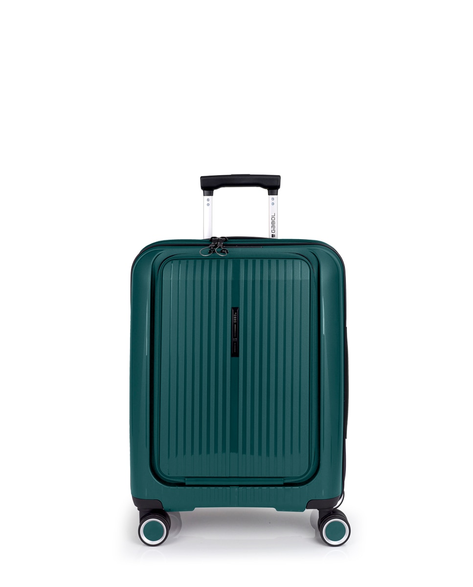 Imagem 0 de Mala de Cabine com Bolso para Portátil Expansível Brooklyn Rígida com Capacidade Até 41,7 L