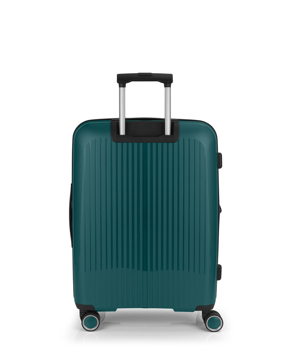 Mala Média Expandível Brooklyn Rígida com Capacidade Até 70 L Verde-escuro-3