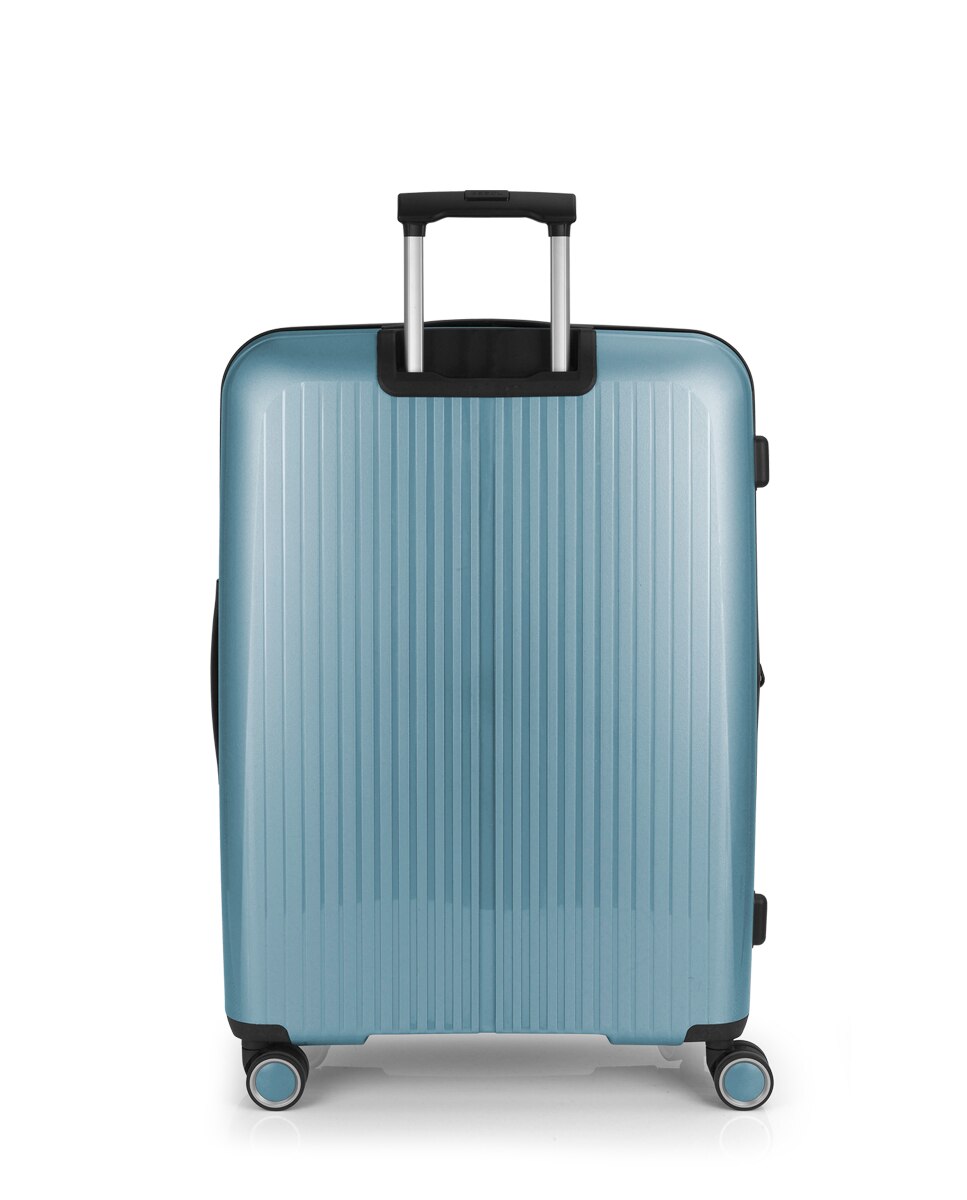 Mala Grande Expandível Brooklyn Rígida com Capacidade Até 109 L Azul-claro-3