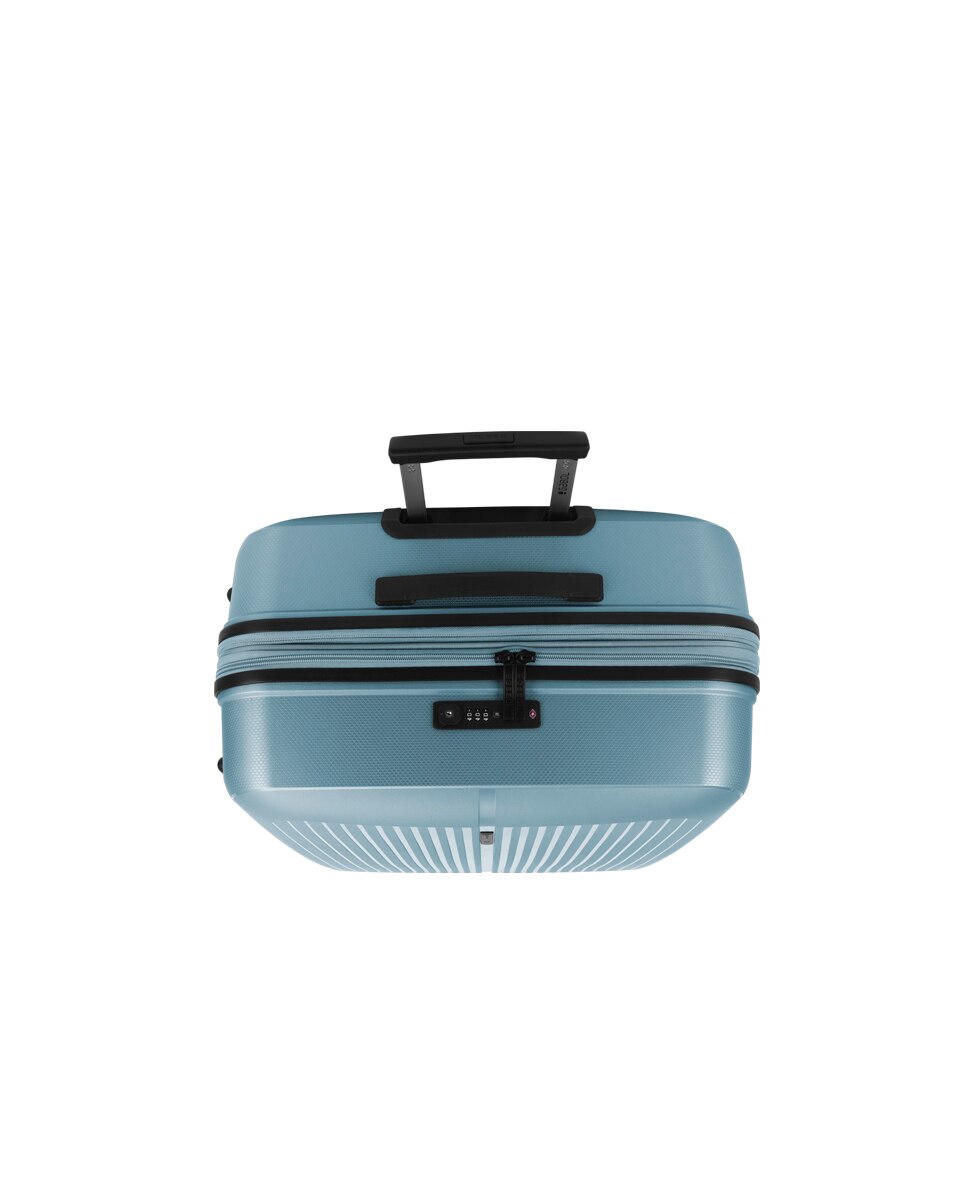 Mala Grande Expandível Brooklyn Rígida com Capacidade Até 109 L Azul-claro-4