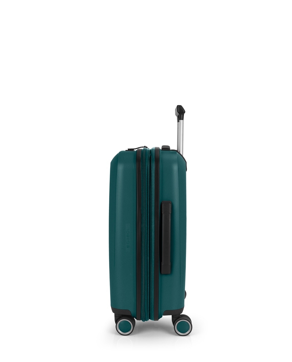 Conjunto de 3 Malas (cabine, Média e Grande) Expansíveis e Necessaire Brooklyn Rígidas com Capacidade de 235 L Verde-escuro-3