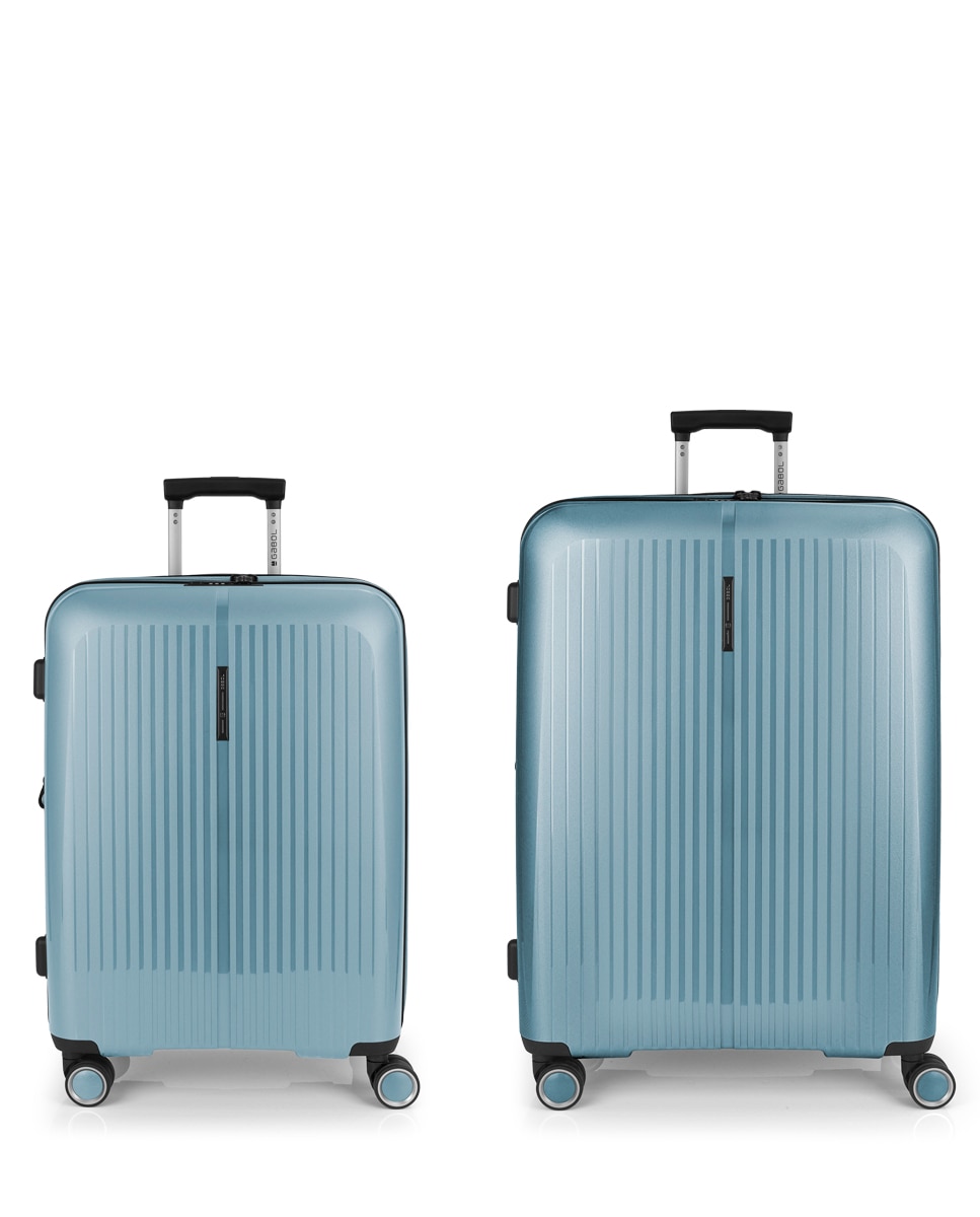 Imagem 0 de Conjunto de Malas (média e Grande) Expansíveis Brooklyn Rígidas com Capacidade Até 179 L