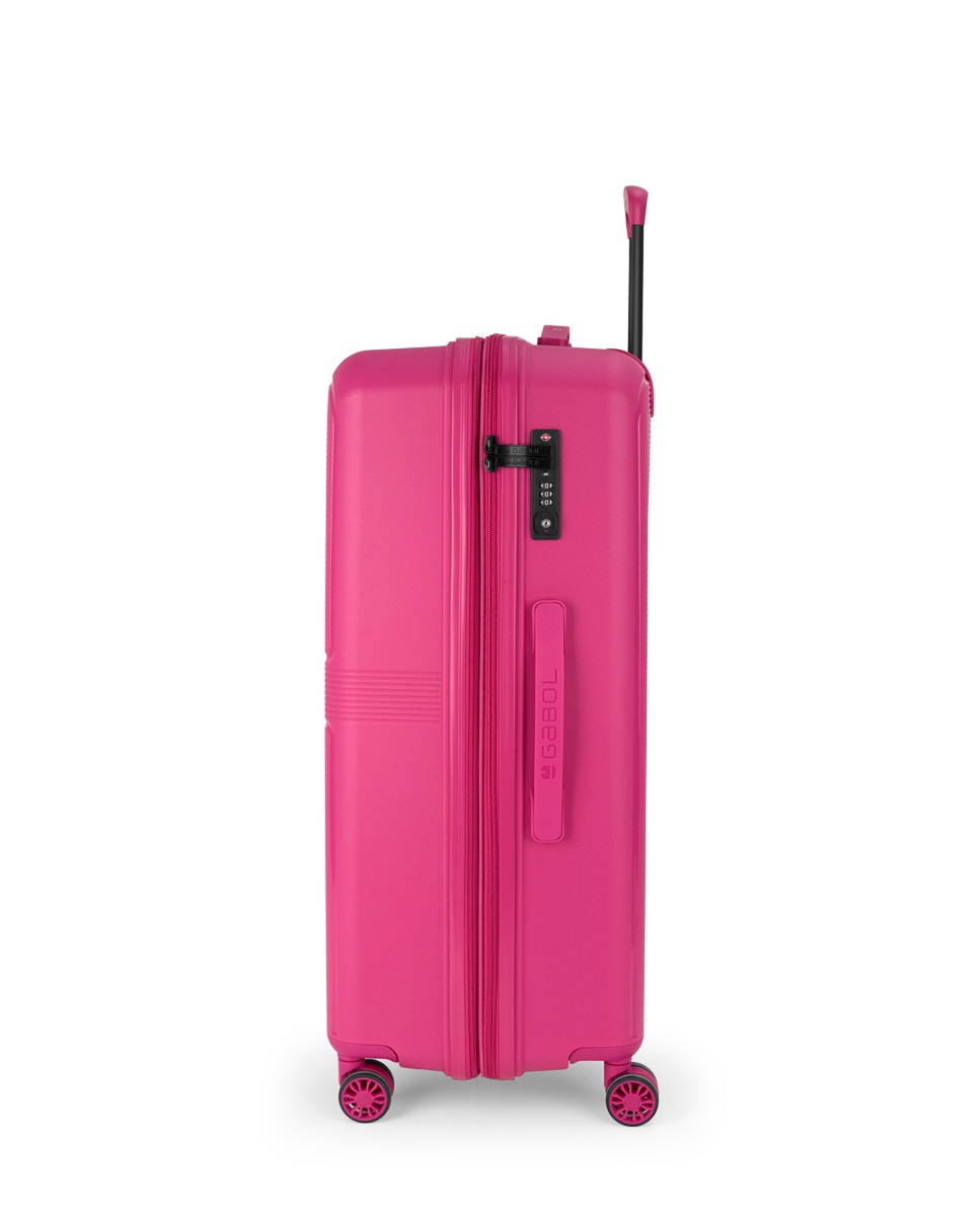 Mala Grande Expansível Steady, com Capacidade de 93,7 L Fúcsia-2