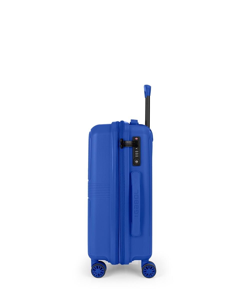 Mala de Cabine Expansível Steady, com Capacidade de 38 L Azul-2