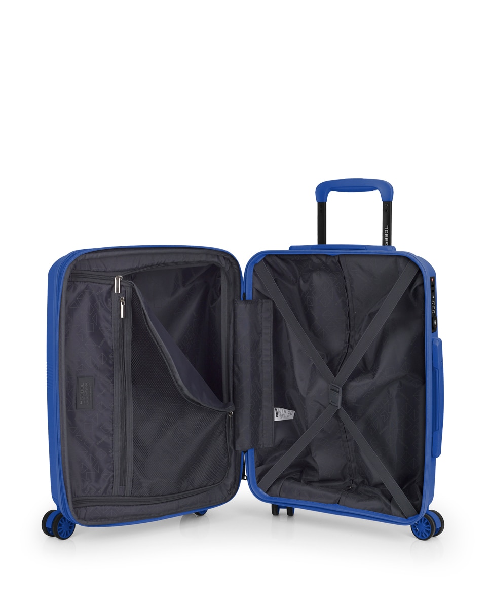 Mala de Cabine Expansível Steady, com Capacidade de 38 L Azul-4