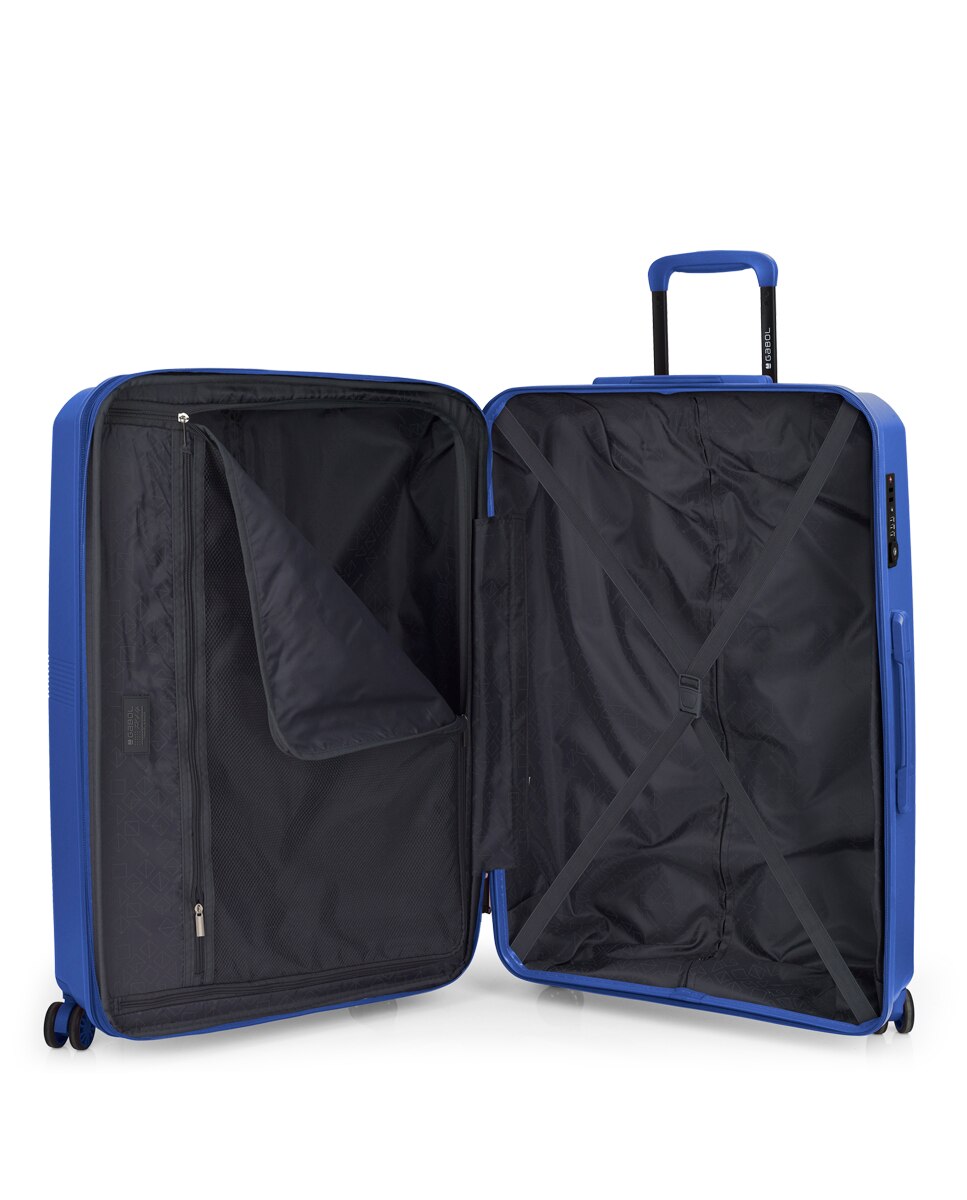 Conjunto de Malas Expansíveis (média e Grande) Steady, com Capacidade Até 157 L Azul-4