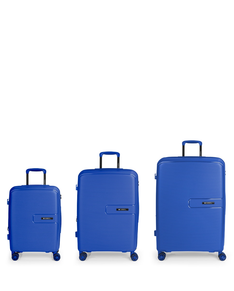 Imagem 0 de Conjunto de Malas Expansíveis (cabine, Média e Grande) Steady, com Capacidade Até 195 L