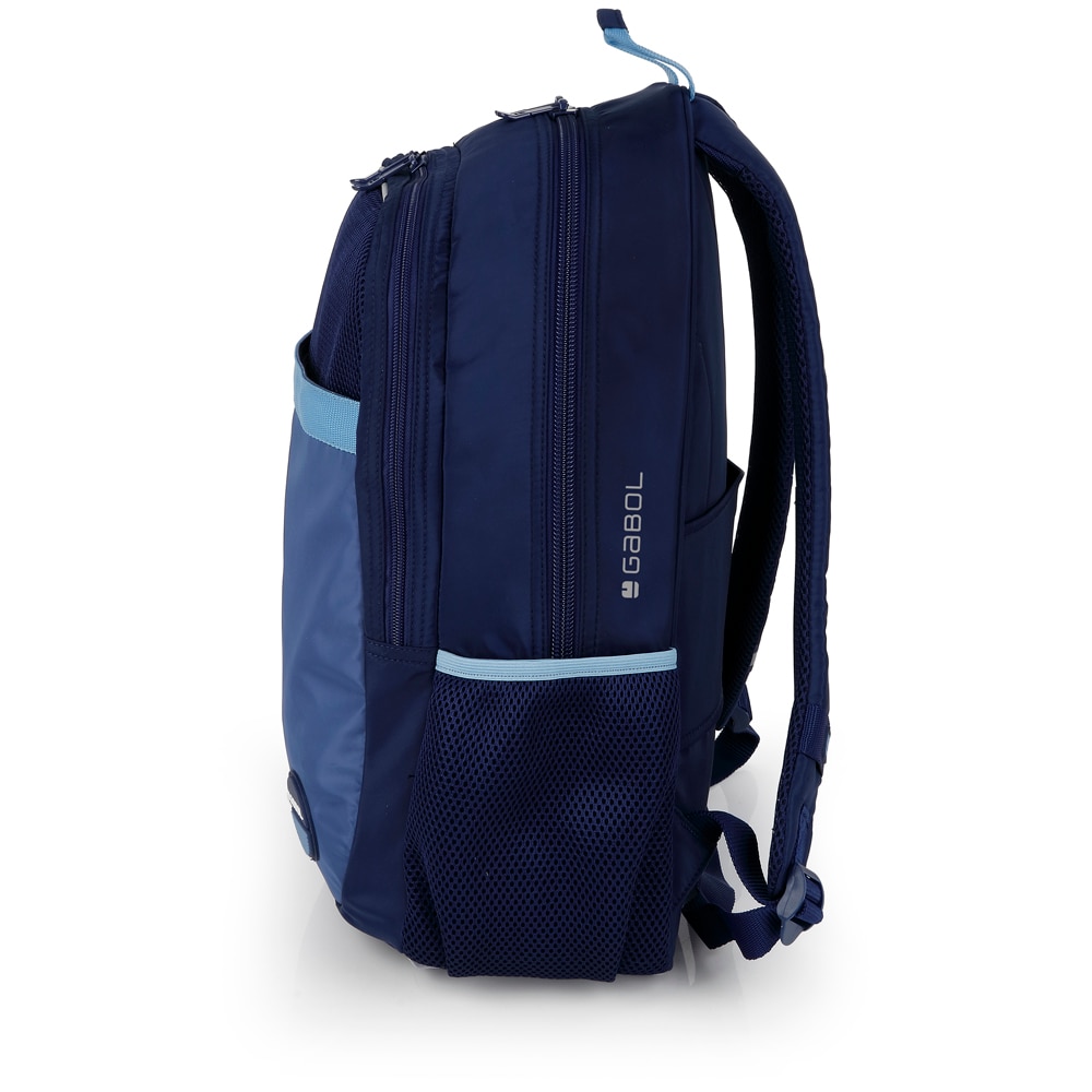 Mochila Adaptável a Carro Gabol Whisper de Poliéster Resistente À Água Azul-marinho-2