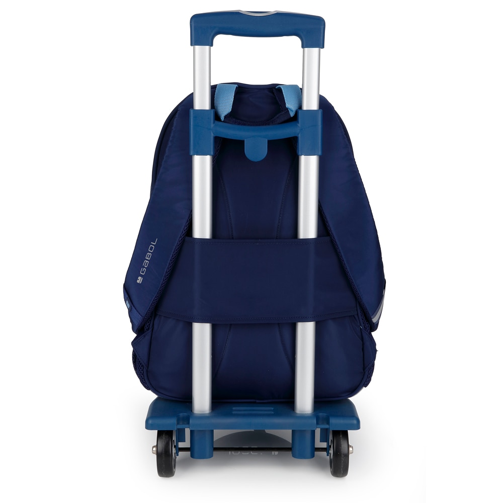 Mochila Adaptável a Carro Gabol Whisper de Poliéster Resistente À Água Azul-marinho-6