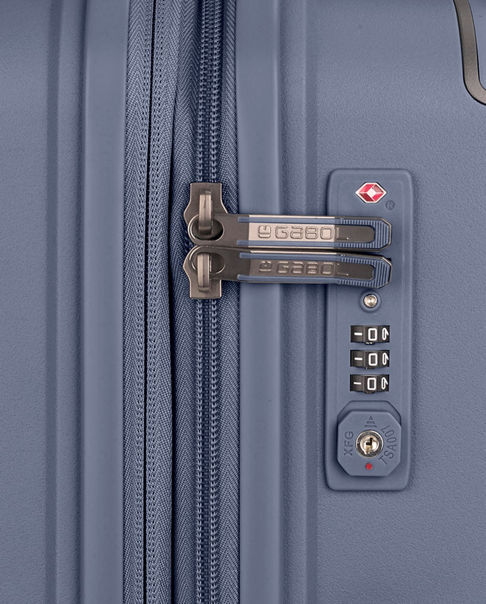 Mala de Cabine Expandível Crosby com Capacidade Até 46l Azul-6