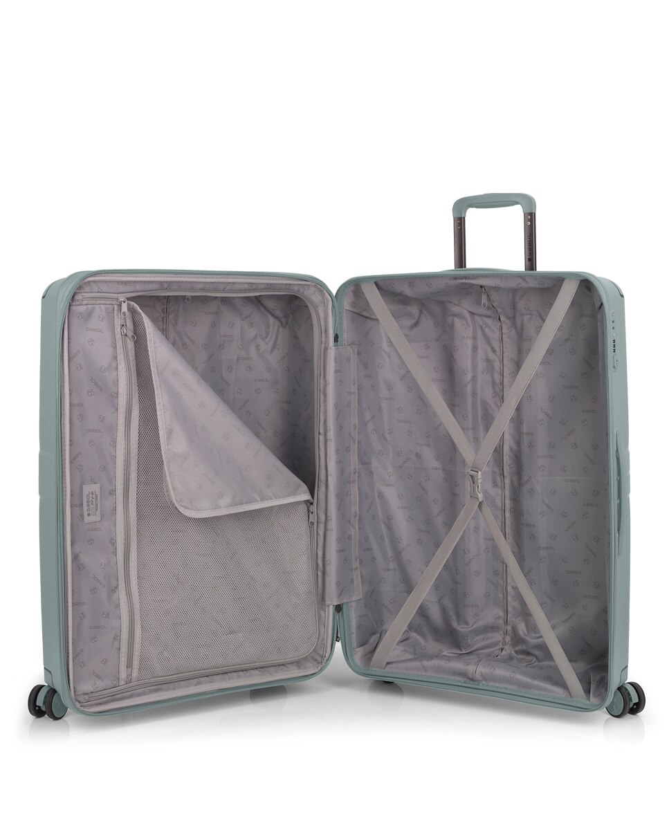 Mala Grande Expandível Crosby com Capacidade Até 116l Verde-4