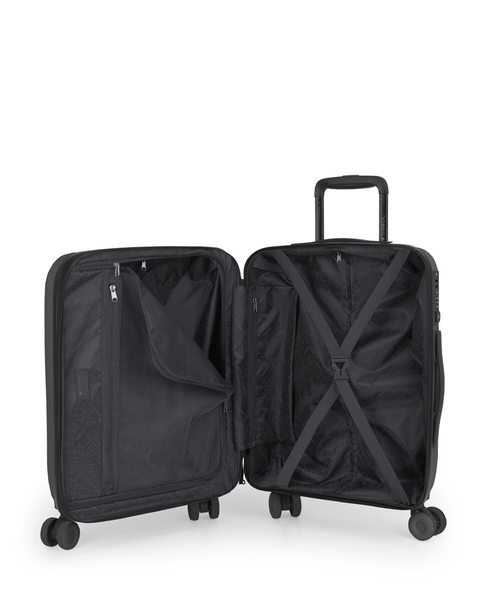 Mala de Cabine Expandível Pacific com Capacidade de 43l Cinzento-4