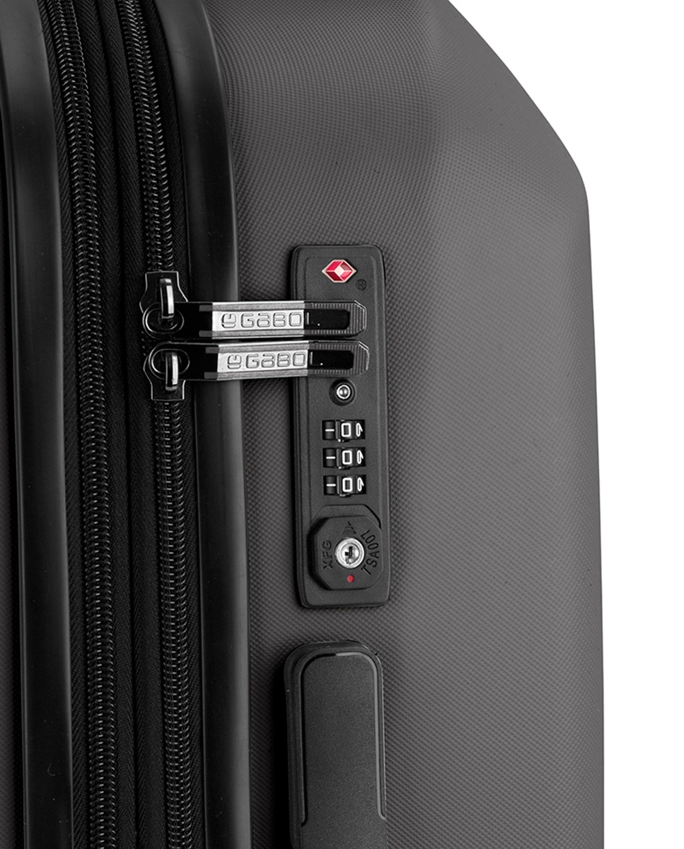 Mala de Cabine Expandível Pacific com Capacidade de 43l Cinzento-6
