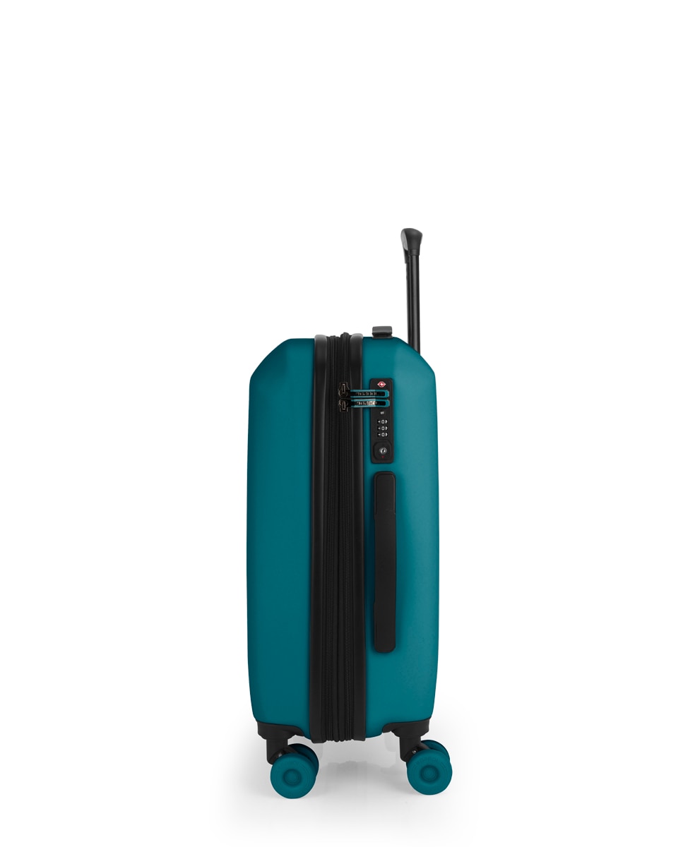 Mala de Cabine Expandível Pacific com Capacidade de 43l Turquesa-2
