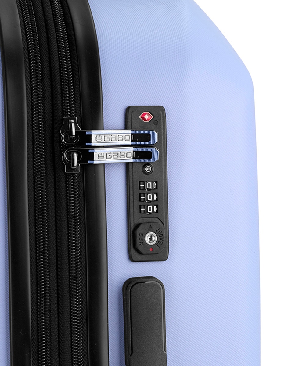 Mala de Cabine Expandível Pacific com Capacidade de 43l Lilás-6