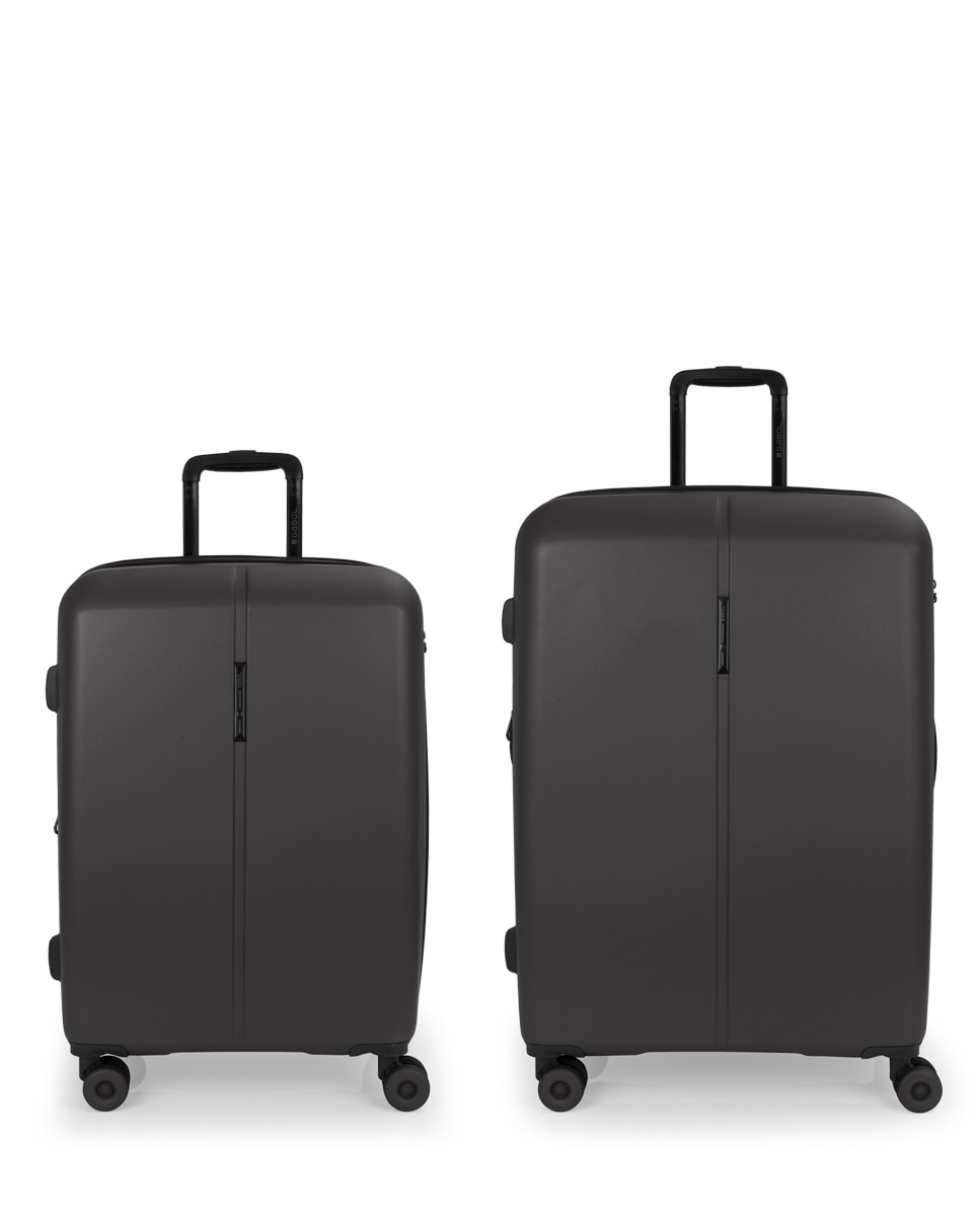 Conjunto de 2 Malas (média e Grande) Expandível Pacific com Capacidade de 198l Cinzento-1