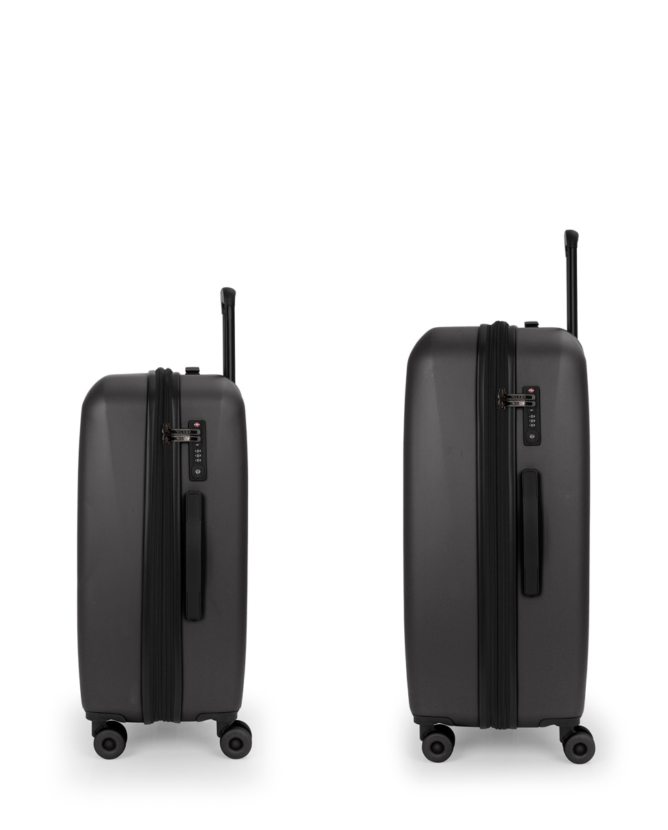 Conjunto de 2 Malas (média e Grande) Expandível Pacific com Capacidade de 198l Cinzento-2
