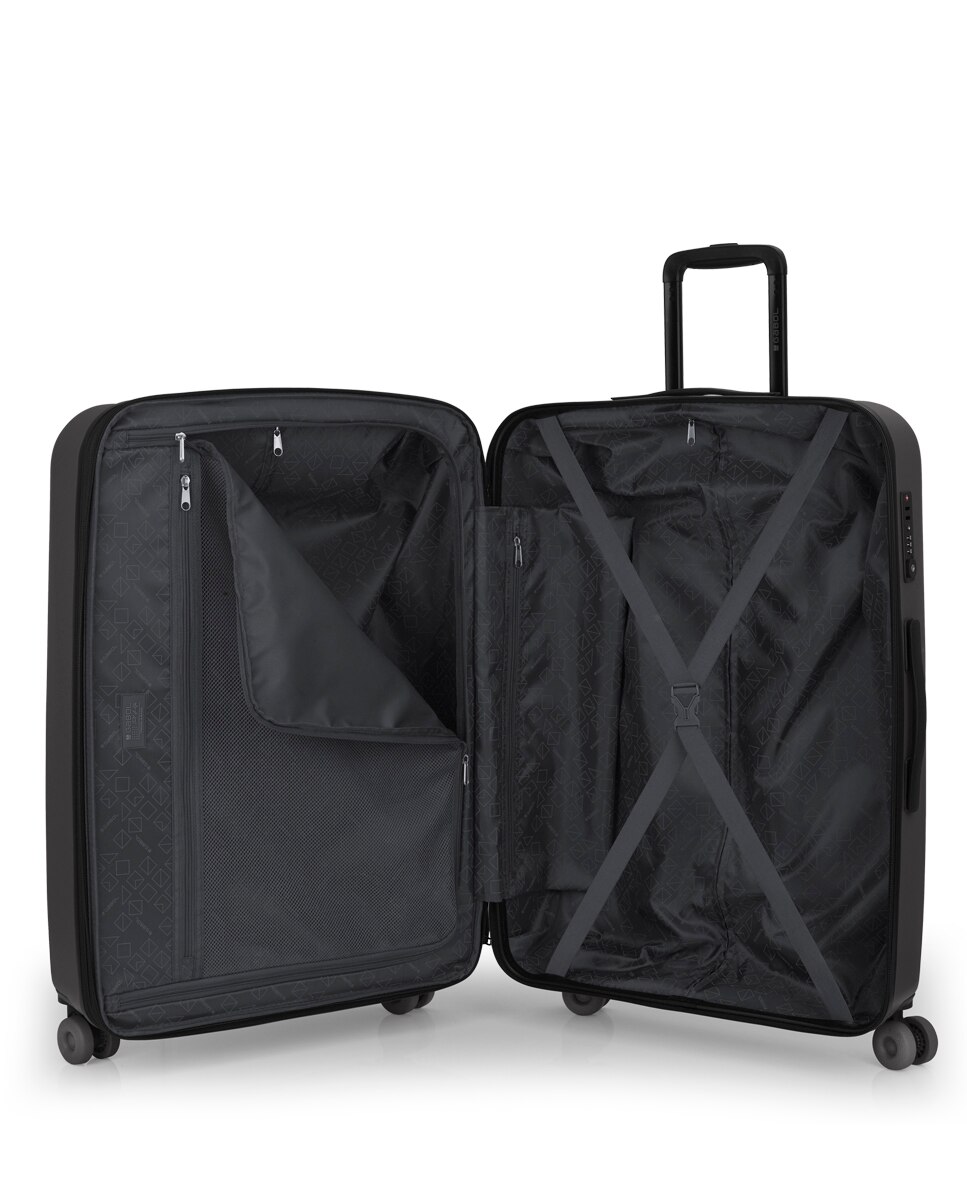 Conjunto de 2 Malas (média e Grande) Expandível Pacific com Capacidade de 198l Cinzento-4