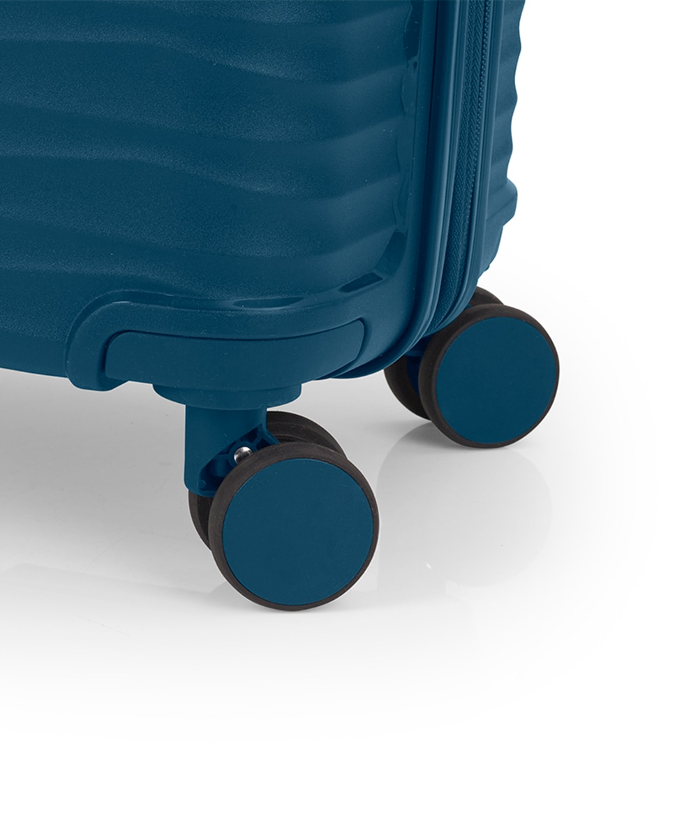 Mala de Cabine Expandível Bridge com Capacidade Até 42l Turquesa-5