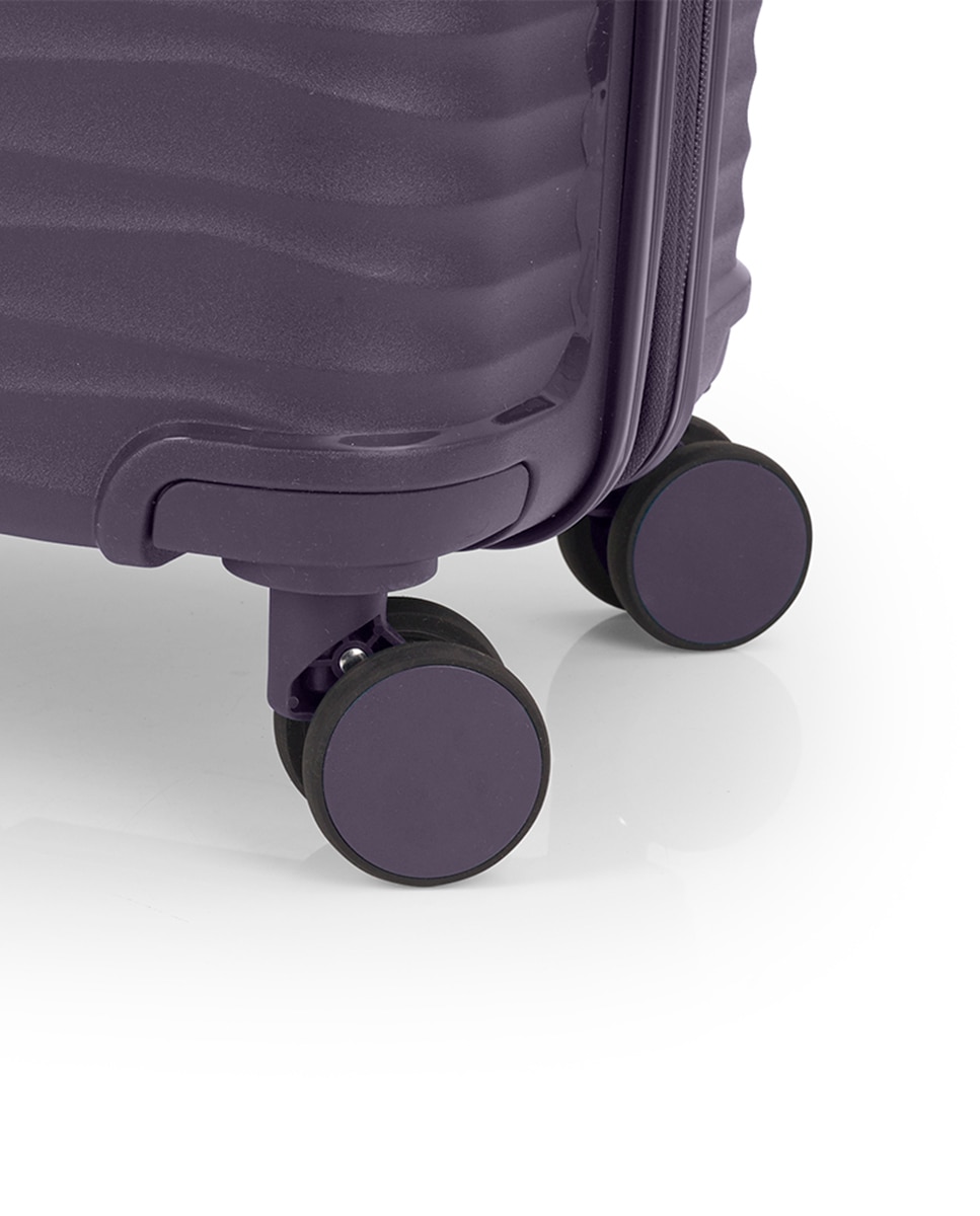 Conjunto de 3 Malas (cabine, Média e Grande) Expansível Bridge com Capacidade Até 233l Roxo-5