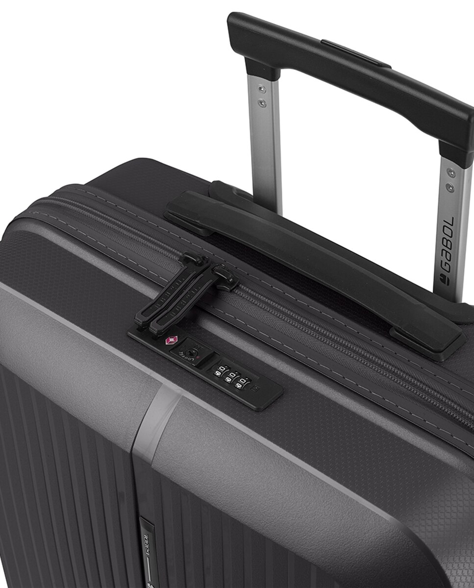 Mala de Cabine Brooklyn Rígida com Capacidade de 38,7 L Cinzento-escuro-6