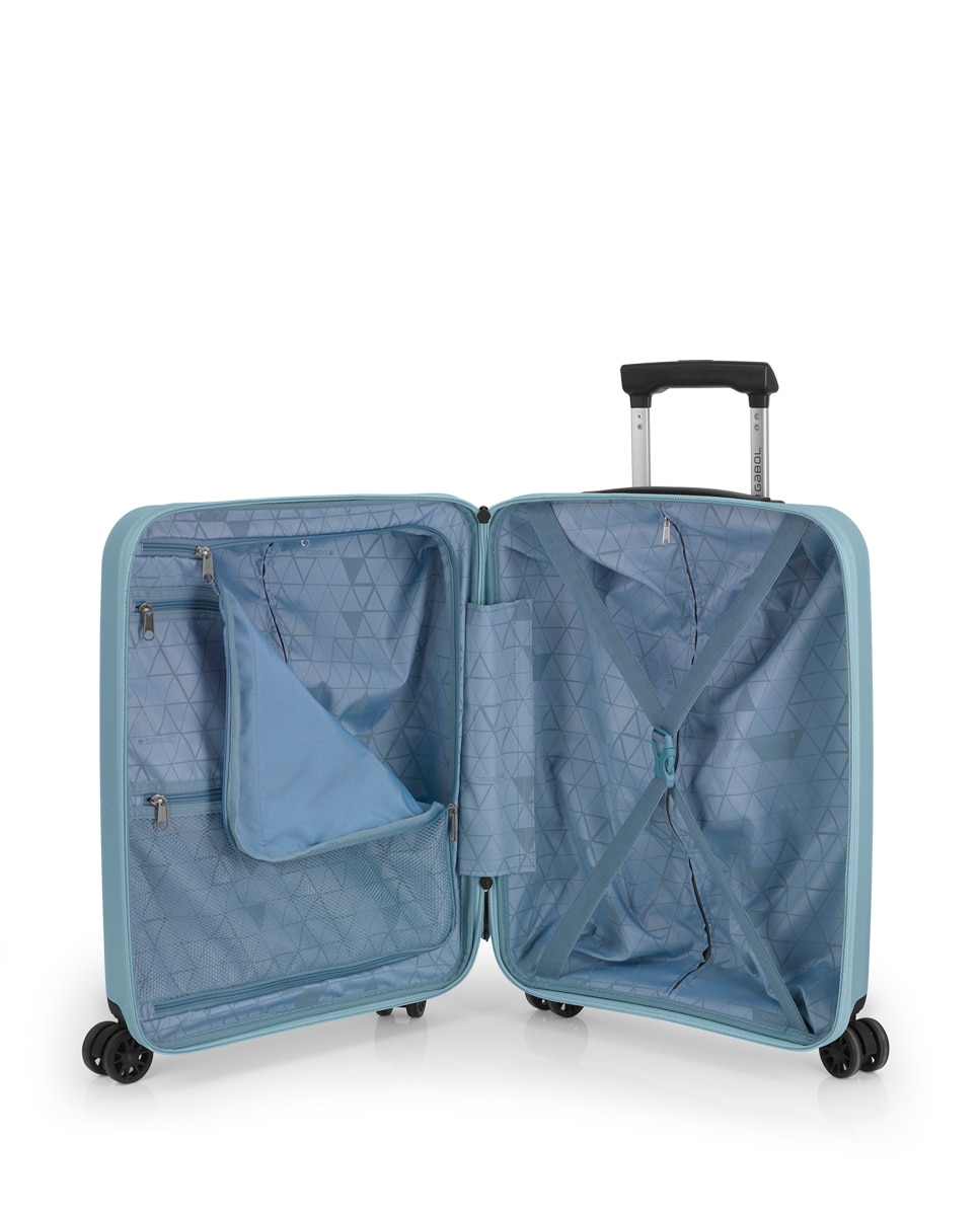 Mala de Cabine Brooklyn Rígida com Capacidade de 38,7 L Azul-claro-4