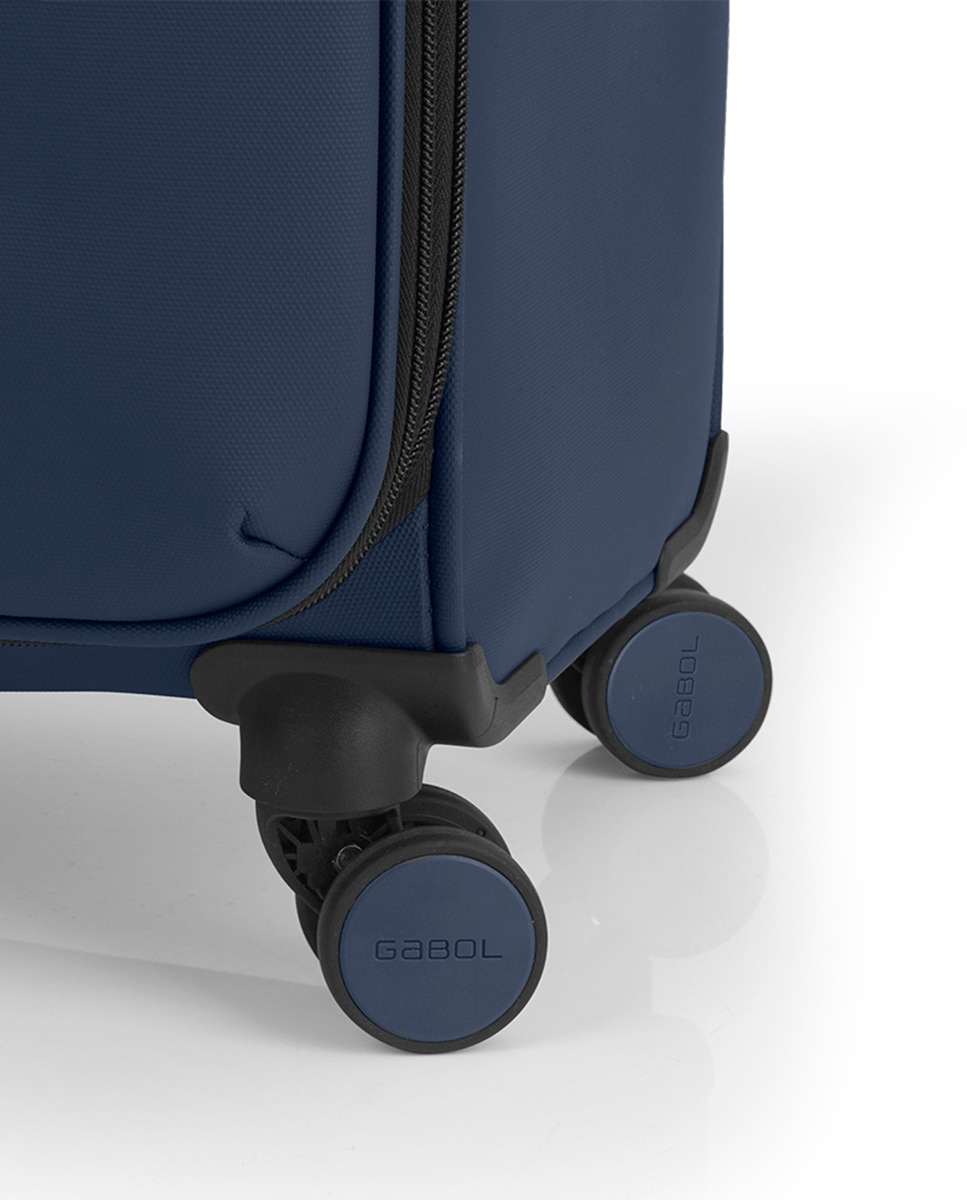 Mala de Cabine Expansível Canada Maleável com Capacidade Até 42,2l Azul-marinho-5