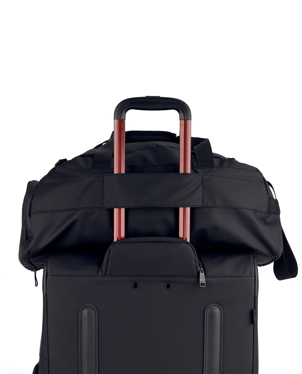 Mala Mochila de Viagem Disk Multibolsos Preto-9