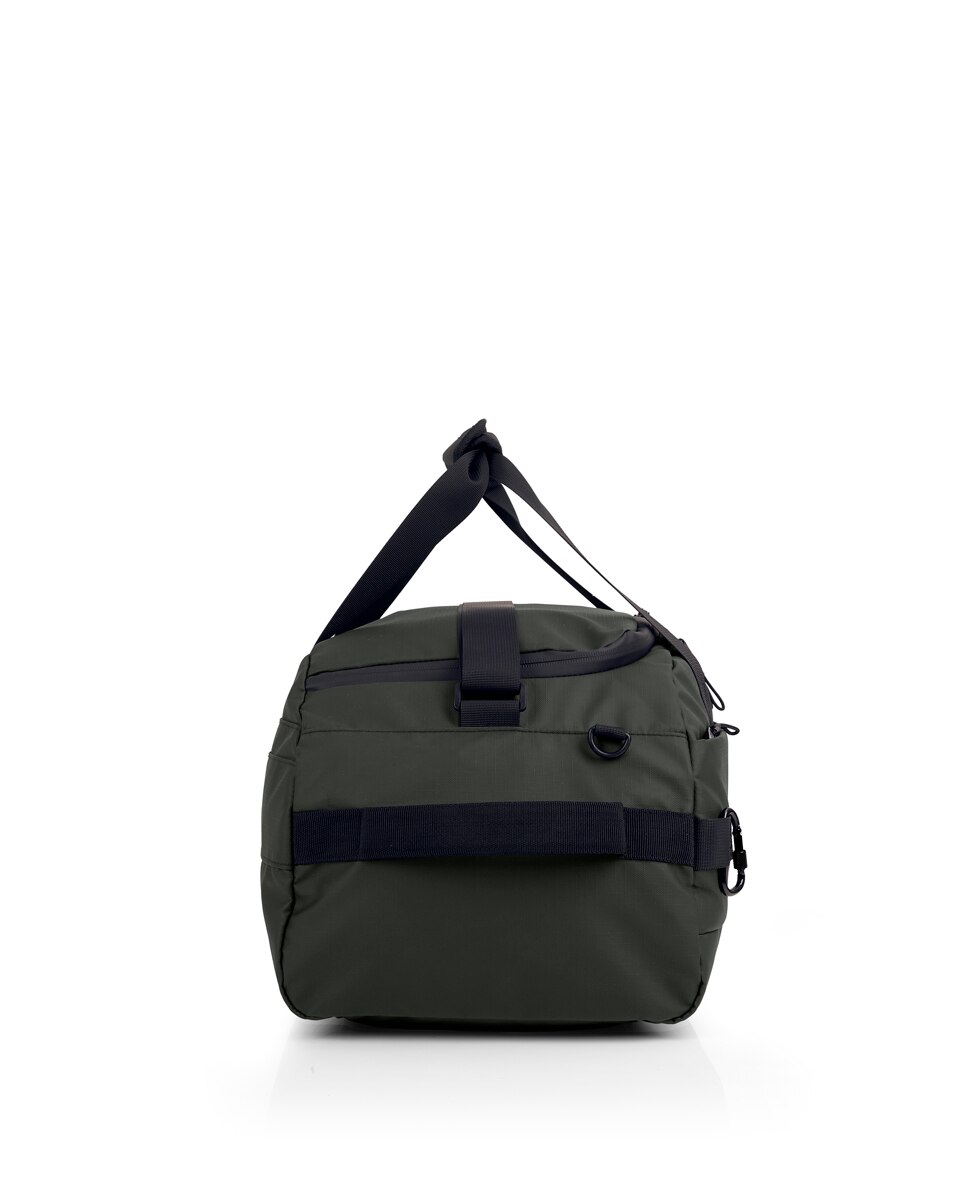Mala Mochila de Viagem Disk Multibolsos Caqui-4