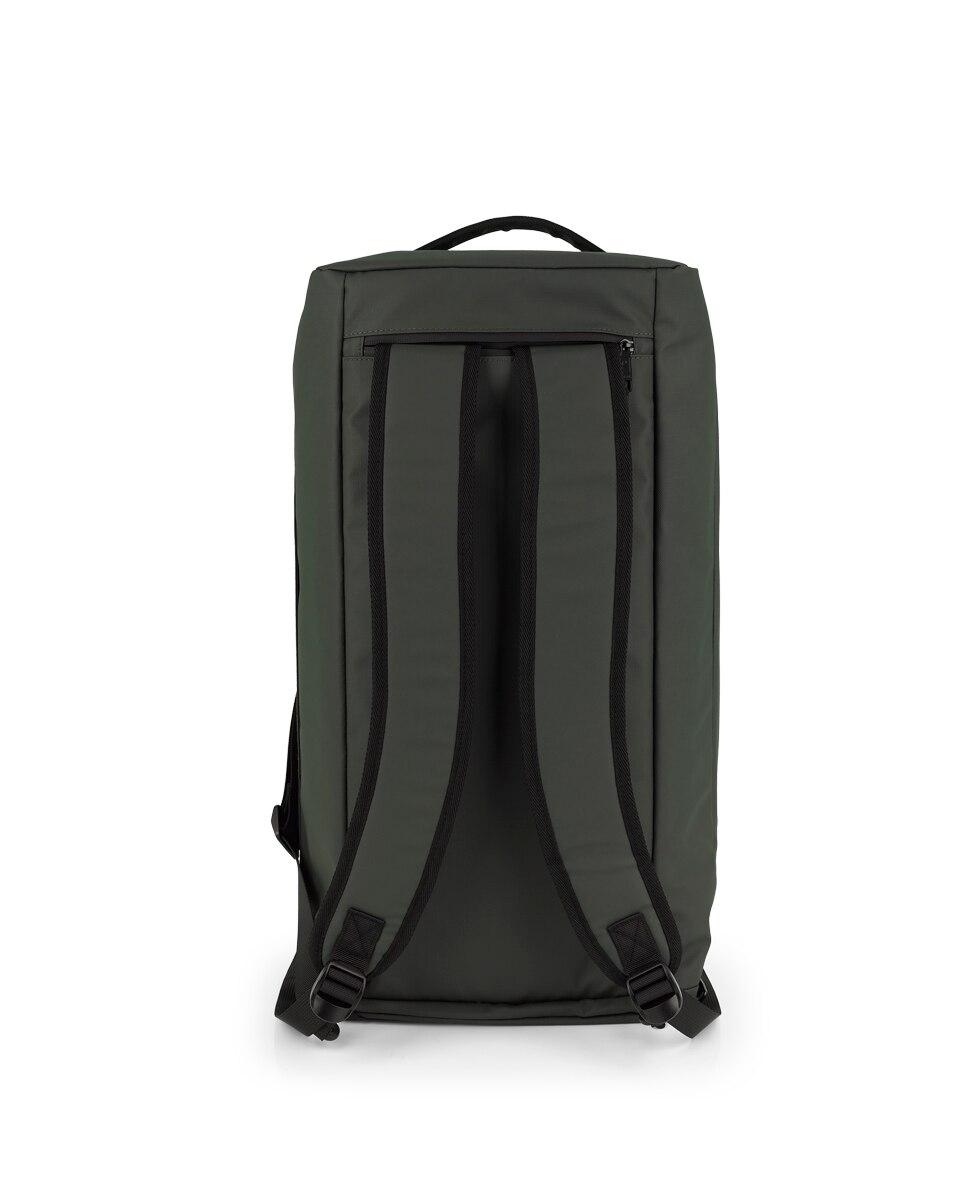 Mala Mochila de Viagem Disk Multibolsos Caqui-8