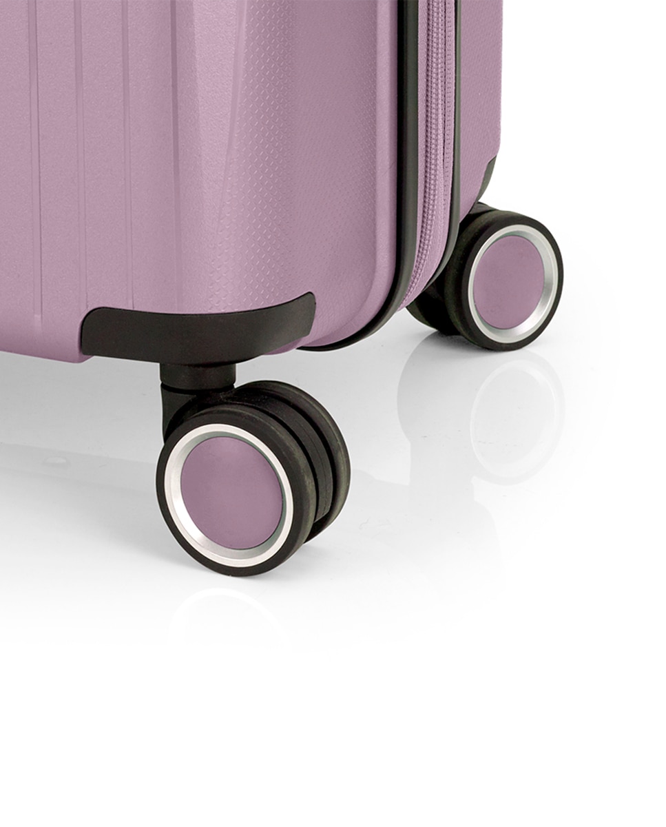 Mala de Cabine Expansível Brooklyn Rígida com Capacidade Até 42,5 L Malva-6