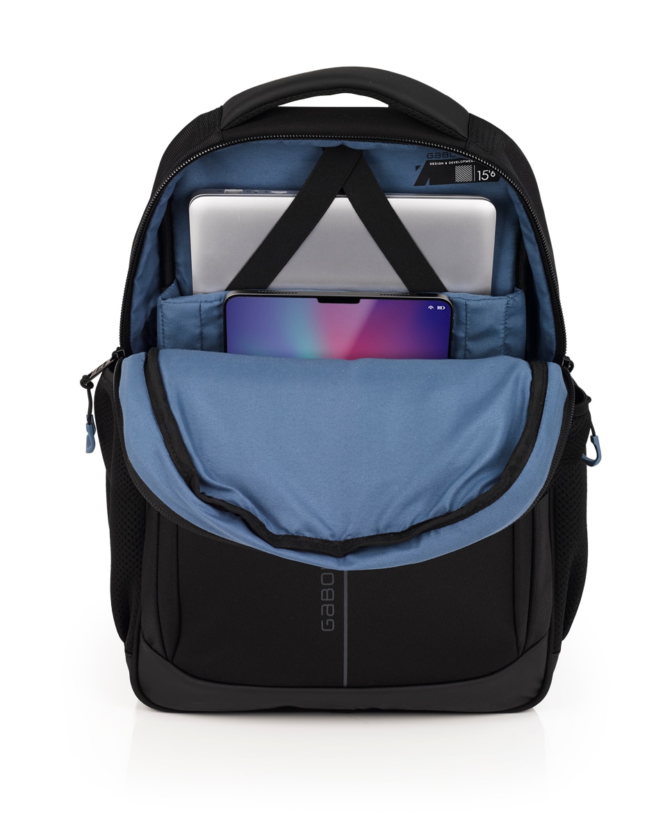 Mochila para Computador Portátil Hybrid 3 Departamentos Preto-4