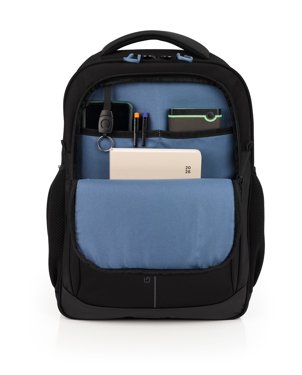 Mochila para Computador Portátil Hybrid 3 Departamentos Preto-5