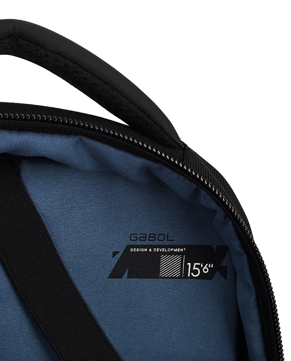 Mochila para Computador Portátil Hybrid 3 Departamentos Preto-8