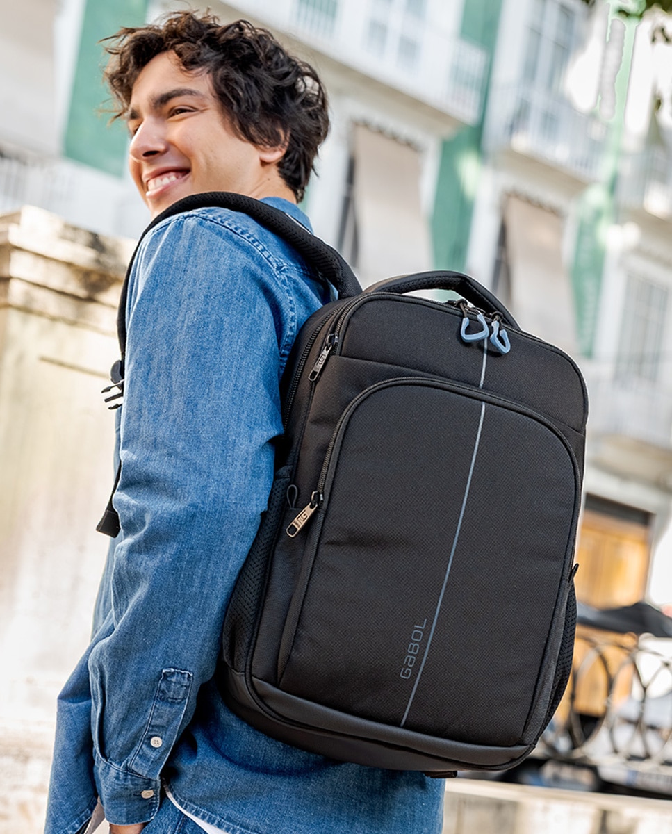 Mochila Hybrid para Portátil de 15,6'' Preto-10