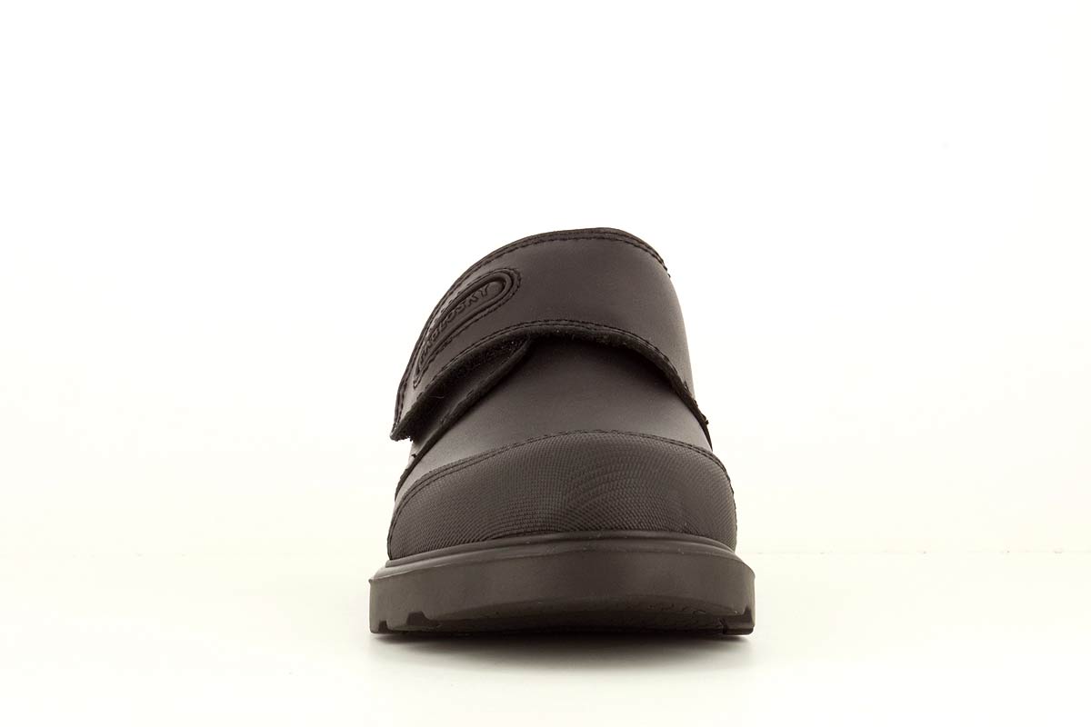 Mocassins Infantil de Pele com Velcro Pablosky Preto-5