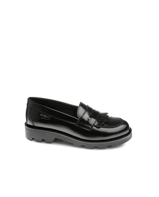 Imagem 0 de Mocassins em pele de bovino pretos