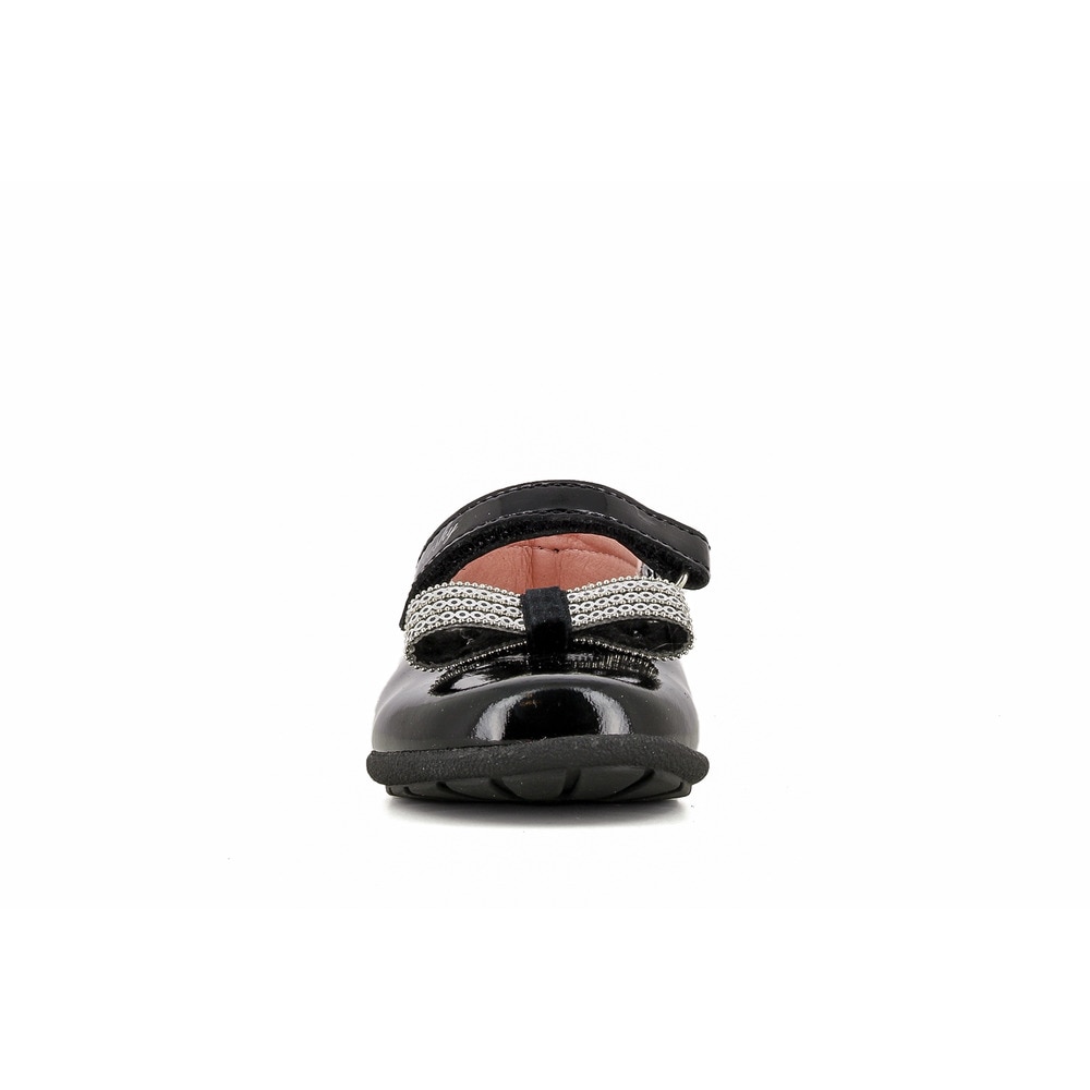 Sabrinas e Sapatos de Presilha de menina em cor preto de pele Pablosky Preto-5