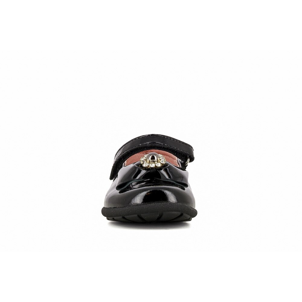 Sabrinas e Sapatos de Presilha de menina em cor preto de pele Pablosky Preto-4