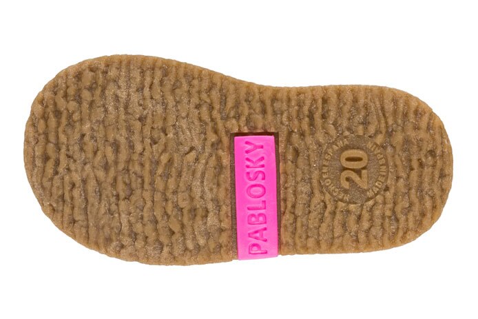 Botas Infantil de Pele em Roxo Pablosky Roxo-6
