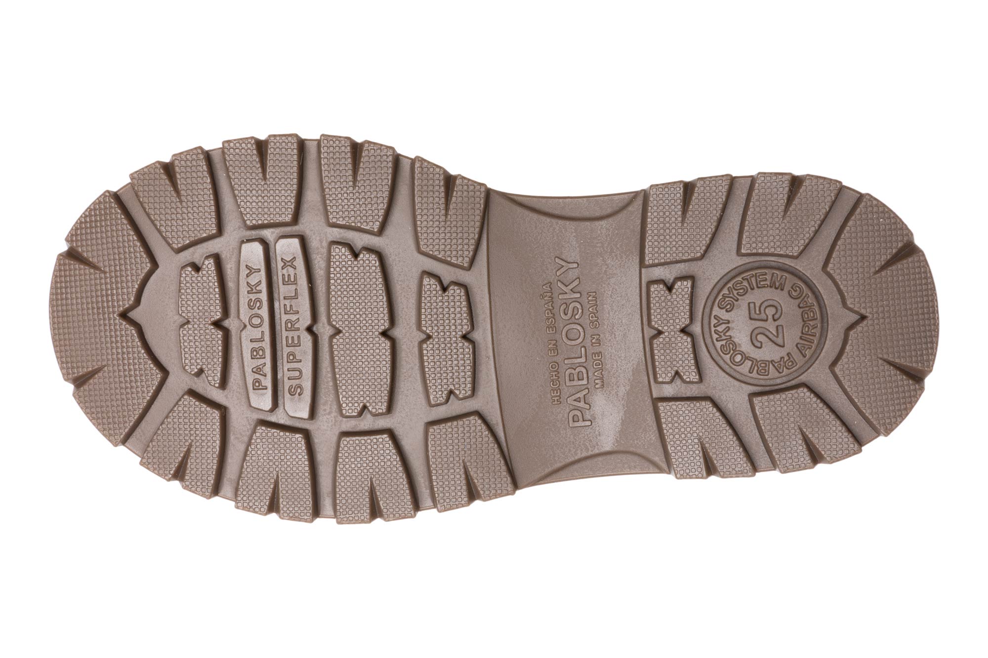 Botas Infantil de Pele com Velcro Pablosky Castanho-6