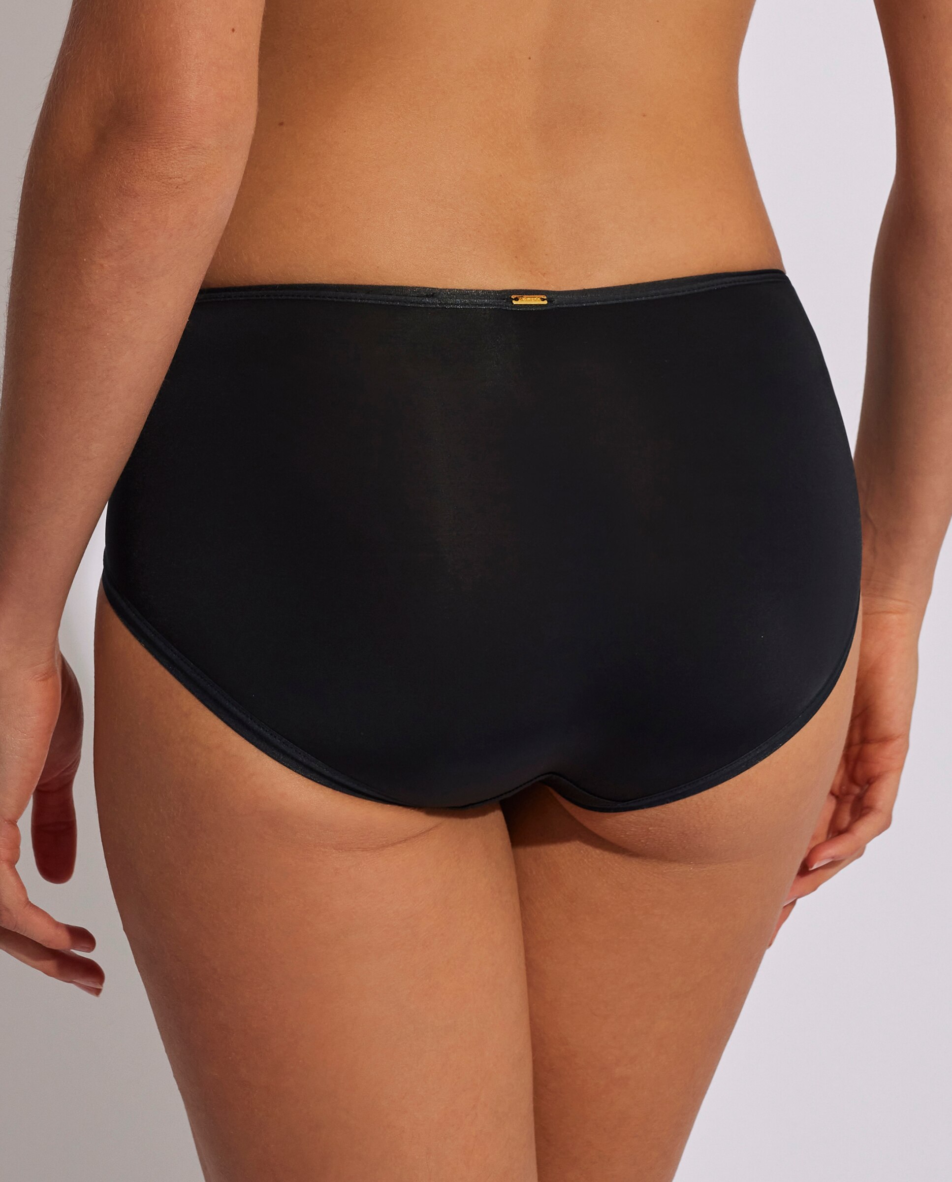 Cueca Alta Básica Preto-2
