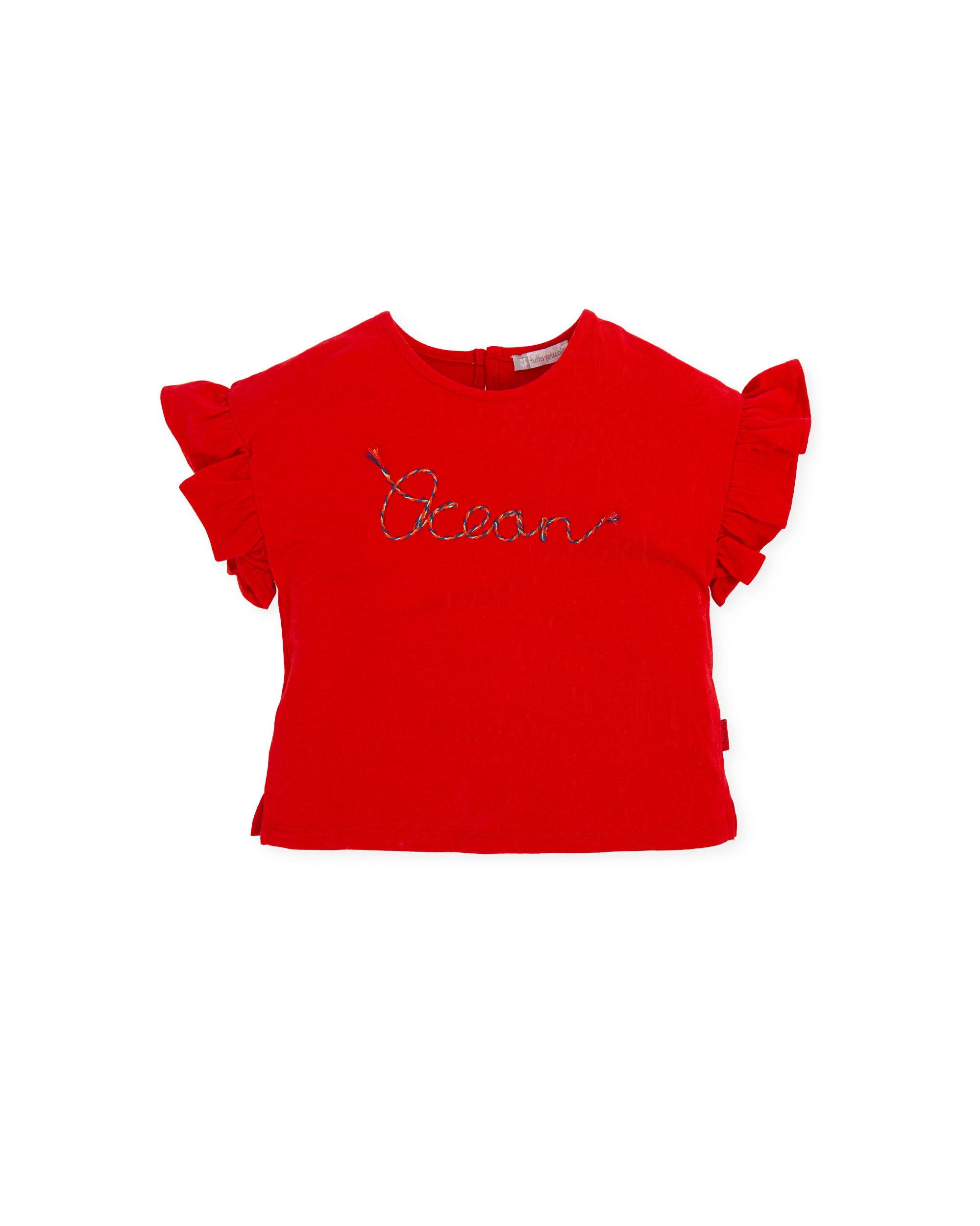 Imagem 0 de T-Shirt de Bebé com Bordado Frontal