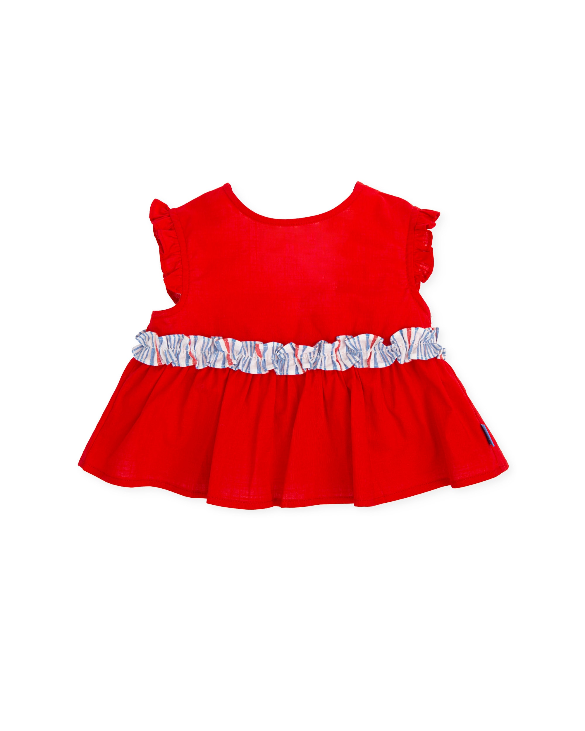 Imagem 0 de Blusa de Bebé com Folhos e Laço nas Costas