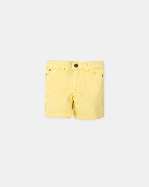 Imagem 0 de Bermudas de Bebé 5 Bolsos em Tecido Liso
